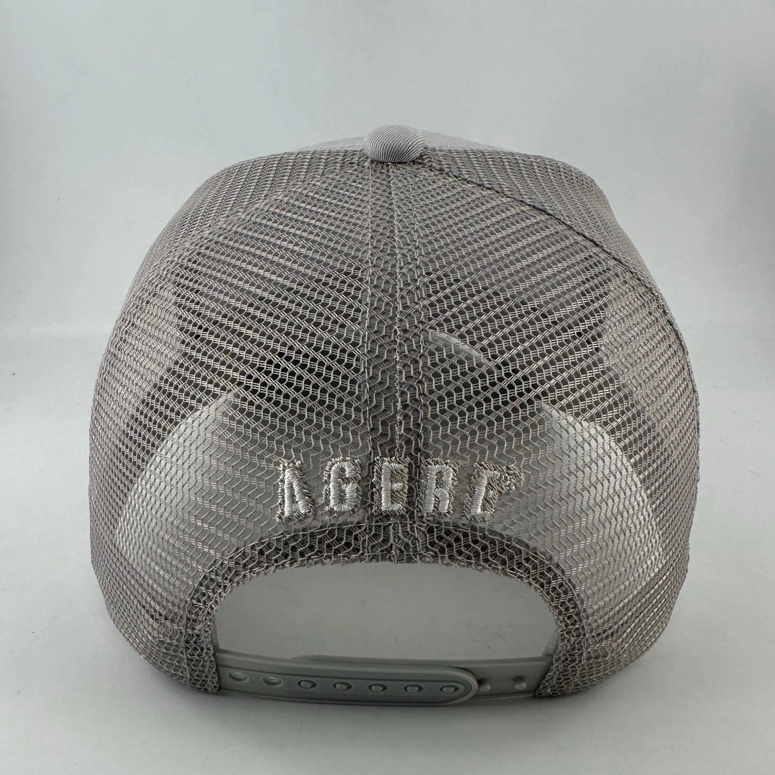 GREY AGERE COTTON CAP